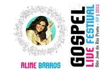 Aline Barros fará a abertura do Gospel Live Festival